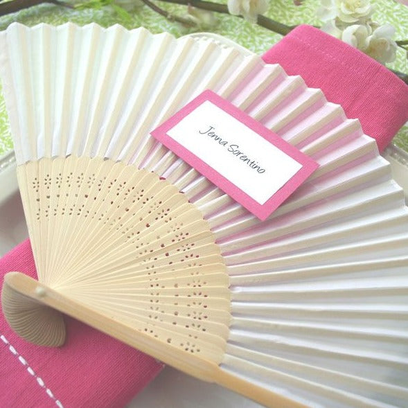 Colored Silk Fans