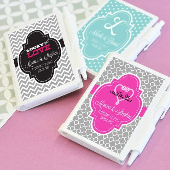 Personalized Theme Notebook Favors