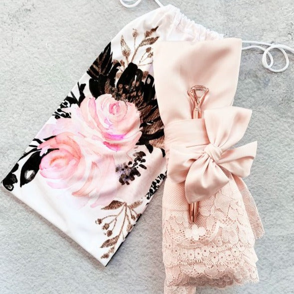 Floral Robe Pouch